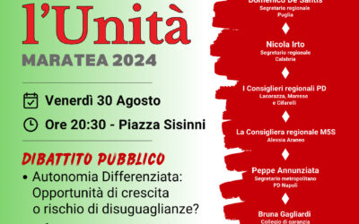 A Maratea la “Festa de l’Unità”