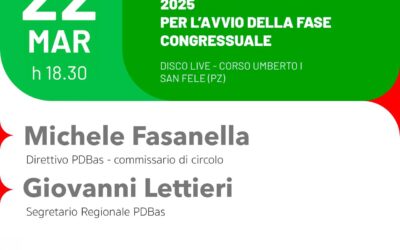 San Fele Lettieri: Apertura del Tesseramento 2025 e Avvio della Fase Congressuale